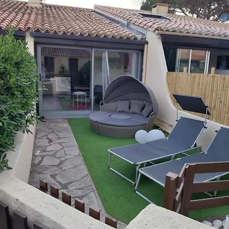 Charmante Villa Heliovillage Camp Naturiste Agde Exterior photo